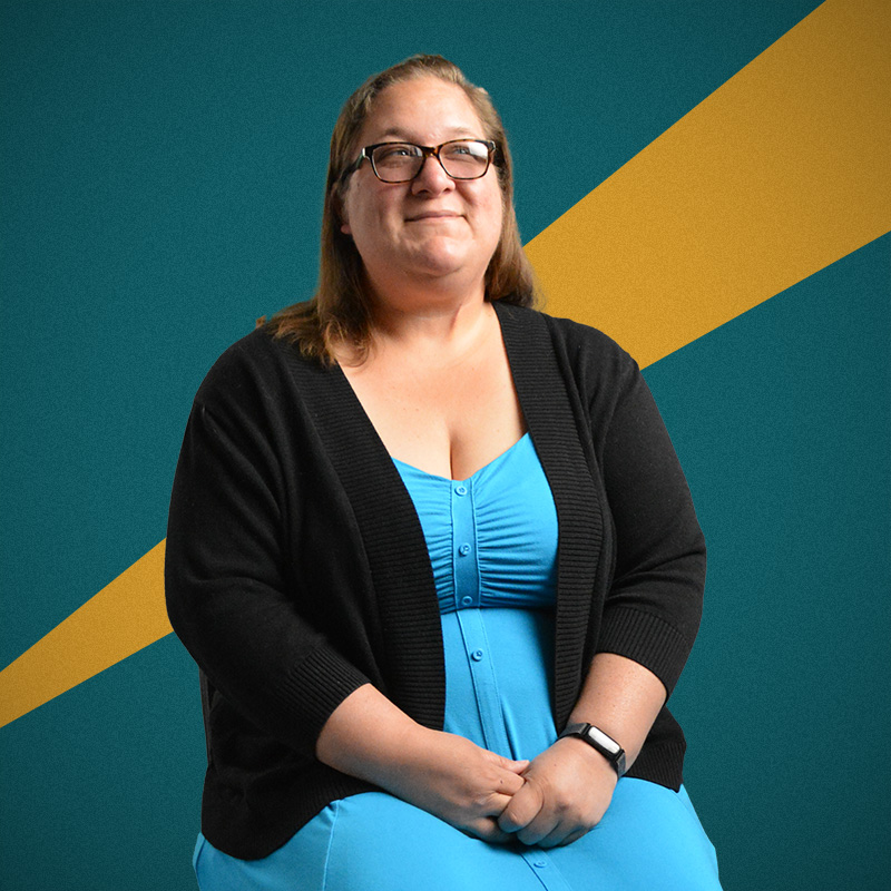 A vantage member posing for a picture