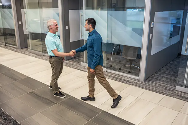 Member meeting with Vantage team member